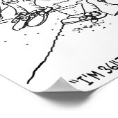 Cartoon des Gefängnisses 3826 Poster (Ecke)