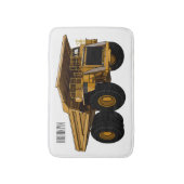 Cartoon des Lastkraftwagens Badematte (Vorderseite Vertikal)