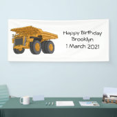 Cartoon des Lastkraftwagens Banner (Messe)