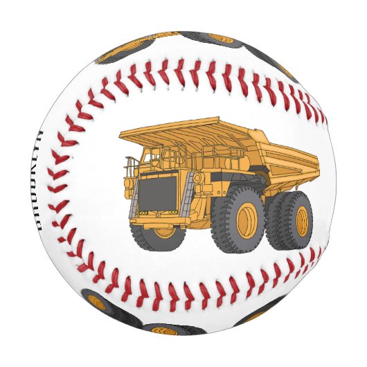 Cartoon des Lastkraftwagens Baseball (Vorderseite Links)