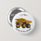 Cartoon des Lastkraftwagens Button (Vorne & Hinten)