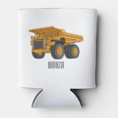 Cartoon des Lastkraftwagens Dosenkühler (Vorderseite)