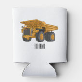 Cartoon des Lastkraftwagens Dosenkühler (Rückseite)