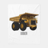 Cartoon des Lastkraftwagens Fleecedecke (Vorderseite)