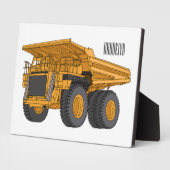 Cartoon des Lastkraftwagens Fotoplatte (Seite)