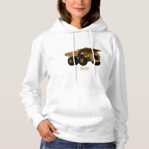Cartoon des Lastkraftwagens Hoodie