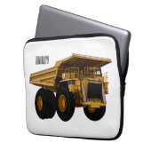 Cartoon des Lastkraftwagens Laptopschutzhülle (Vorderseite Links)