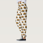 Cartoon des Lastkraftwagens Leggings (Links)