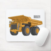 Cartoon des Lastkraftwagens Mousepad (Mit Mouse)