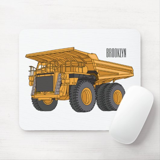 Cartoon des Lastkraftwagens Mousepad (Mit Mouse)