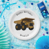 Cartoon des Lastkraftwagens Pappteller (Party)