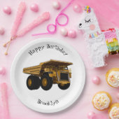 Cartoon des Lastkraftwagens Pappteller (Party)