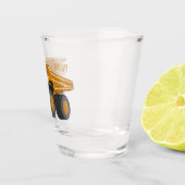 Cartoon des Lastkraftwagens Schnapsglas (Rechts)