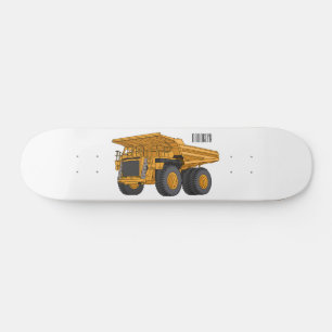 Cartoon des Lastkraftwagens Skateboard