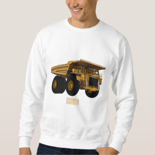 Cartoon des Lastkraftwagens Sweatshirt