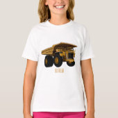 Cartoon des Lastkraftwagens T-Shirt (Vorderseite)