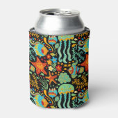 Cartoon des Wasserlebens Dosenkühler (Kanne Vorderseite)