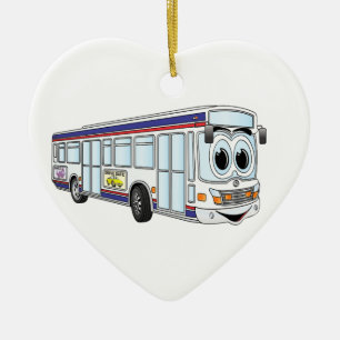 Cartoon des White City Keramik Ornament