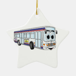 Cartoon des White City Keramikornament