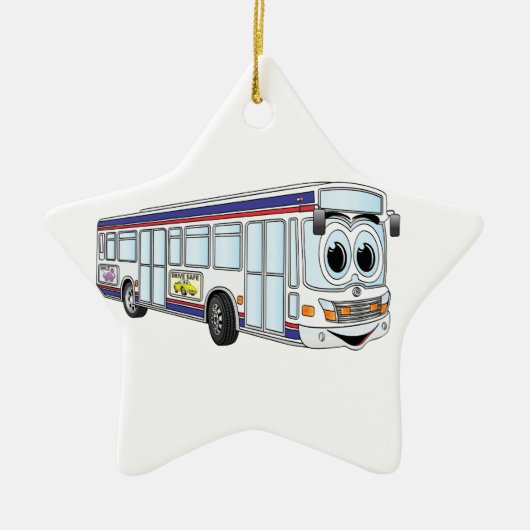 Cartoon des White City Keramikornament (Vorne)