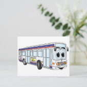 Cartoon des White City Postkarte (Stehend Vorderseite)