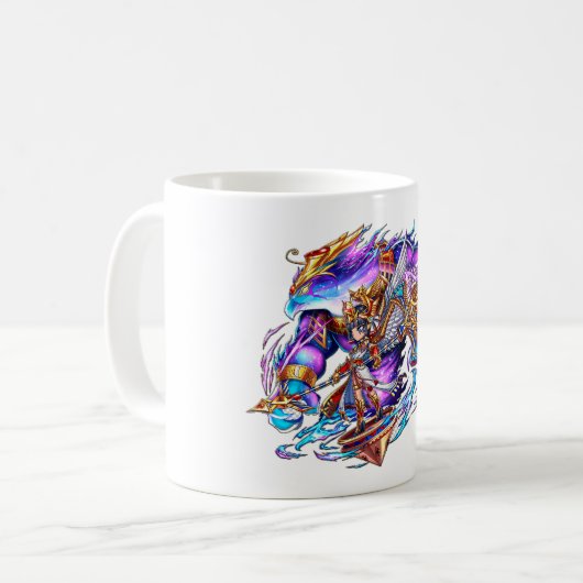 Cartoon Design Kaffeetasse (Vorderseite Links)