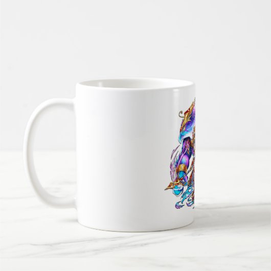 Cartoon Design Kaffeetasse (Links)