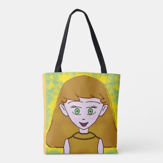 Cartoon Design Tasche (Rückseite)