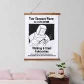 Cartoon-Designbindungsbänder für Schweißen und Fab Wandteppich Mit Holzrahmen (Schlafzimmer)