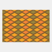 Cartoon Diamond Herbstfarben Geschenkpapier Set (Vorderseite 2)