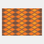 Cartoon Diamond Herbstfarben Geschenkpapier Set (Vorderseite 3)