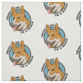 Cartoon Dingo Stoff (Muster)