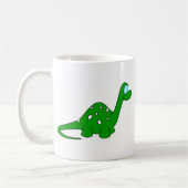 Cartoon-Dinosaurier Kaffeetasse (Links)