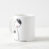 Cartoon Dog - AwwNIMALS Kaffeetasse (Vorderseite Links)