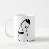 Cartoon Dog - AwwNIMALS Kaffeetasse (Links)
