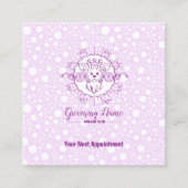 Cartoon Dog Illustration für das Grooming Terminkarte (Vorderseite)