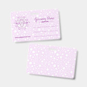 Cartoon Dog Illustration zum Grooming Ausweis (Vorder- & Rückseite)