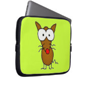 Cartoon Dog Laptopschutzhülle (Vorne Rechts)