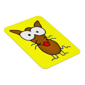 Cartoon Dog Magnet (Rechte Seite)