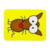 Cartoon Dog Magnet (Horizontal)