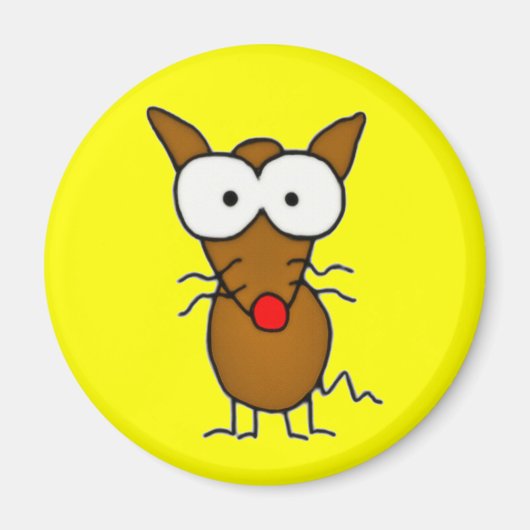 Cartoon Dog Magnet (Vorne)