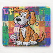 Cartoon Dog Mousepad (Vorne)