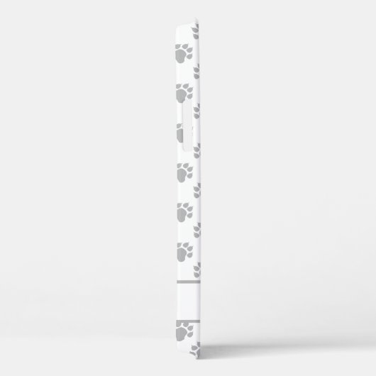 Cartoon Dog & Name Case-Mate iPhone Hülle (Rückseite / Rechts)