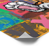 Cartoon Dog Poster (Ecke)
