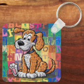 Cartoon Dog Schlüsselanhänger (Rückseite)