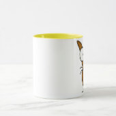 Cartoon Dog Tasse (Zentrum)
