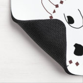 Cartoon Dog Tshirts und Geschenke Mousepad (Ecke)