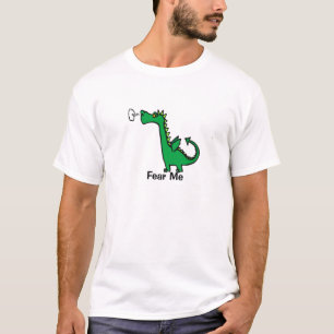 Cartoon-Drache befürchten mich T-Shirt