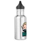 Cartoon Draco und Lucius Malfoy Art Edelstahlflasche (Links)