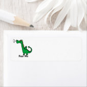 Cartoon Dragon fürchtet mich (Insitu)